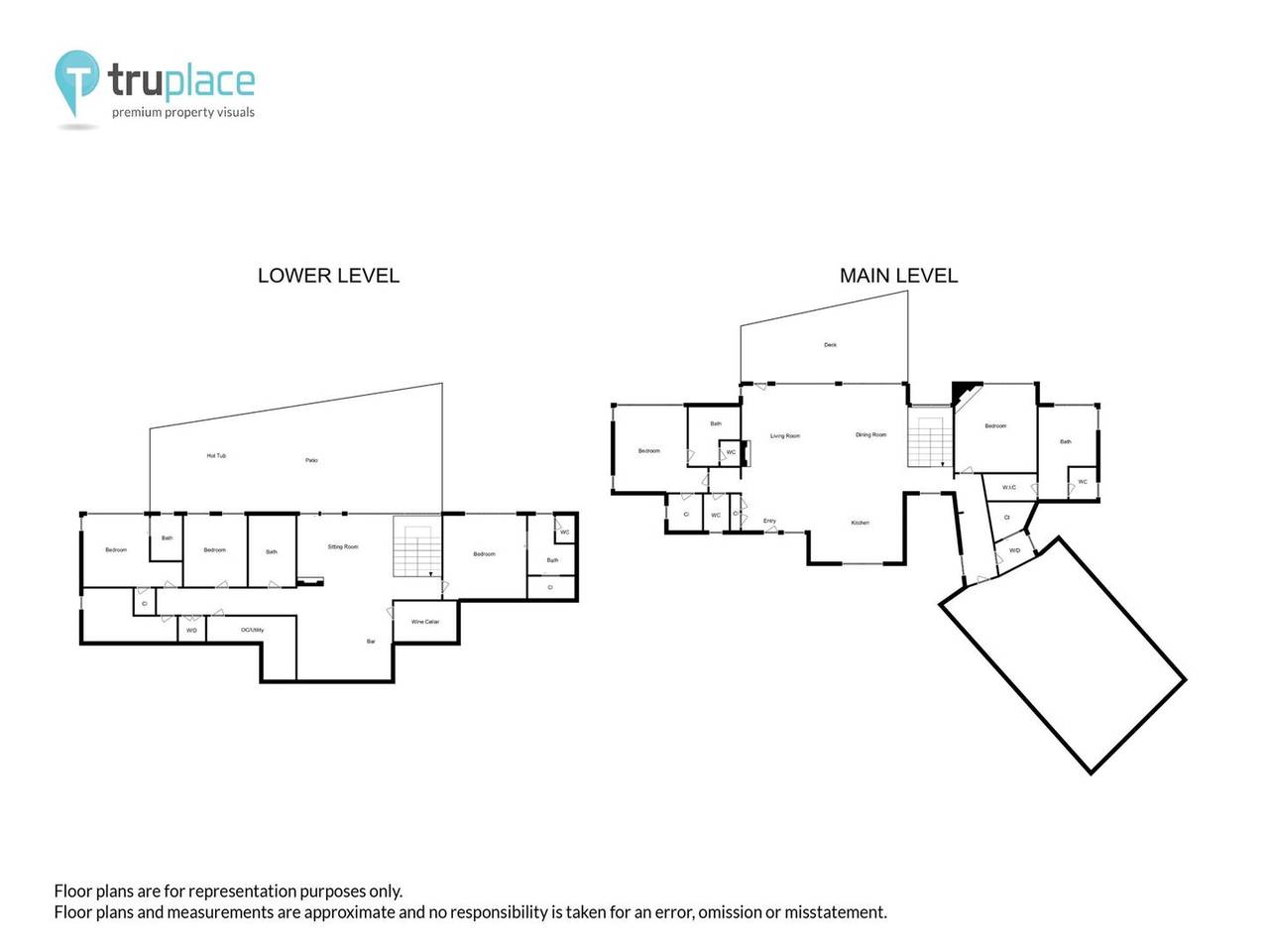 Floor Plan - Modern View Manor - Breckenridge Vacation Rental Floor Plan - Modern View Manor - Breckenridge Vacation Rental