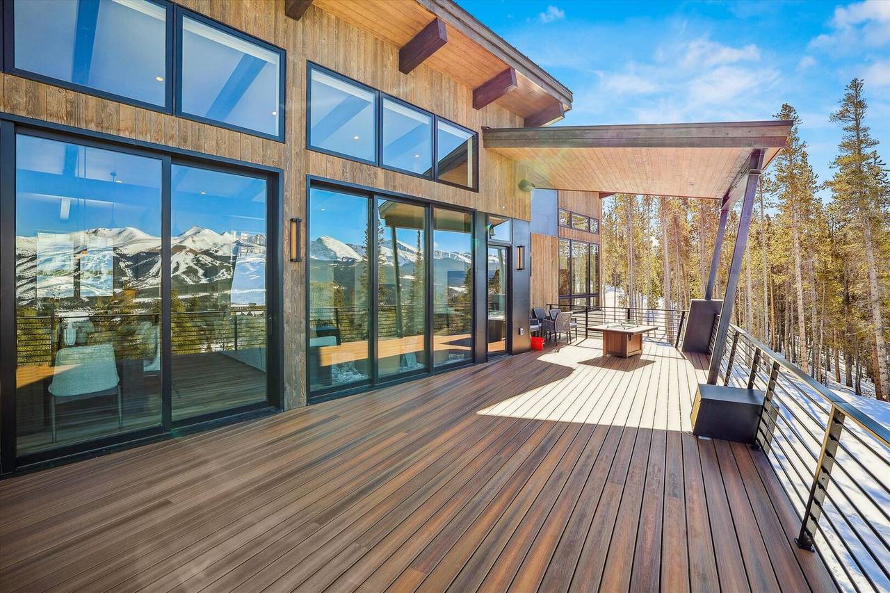 Deck - Modern View Manor - Breckenridge Vacation Rental Deck - Modern View Manor - Breckenridge Vacation Rental