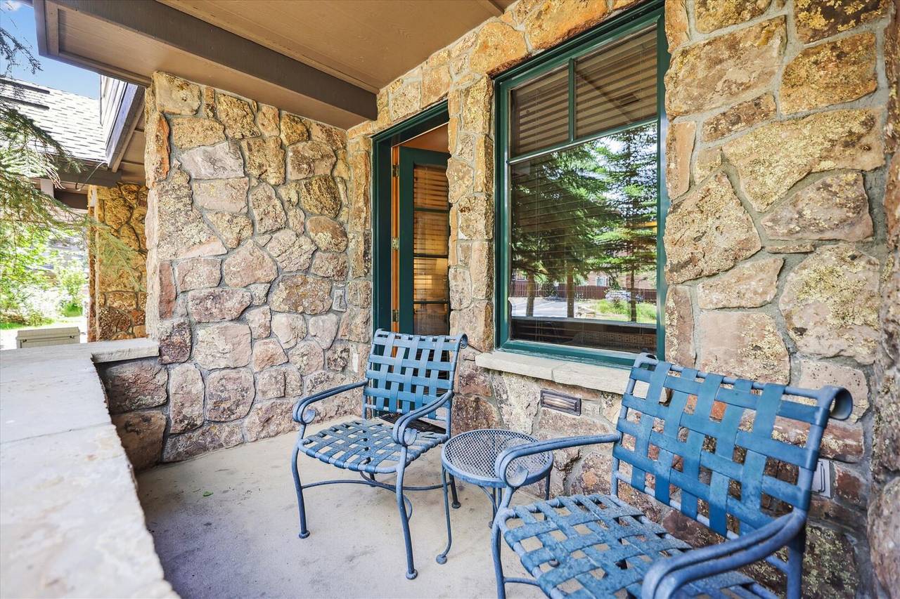 Patio - Mountain Thunder Lodge 5104 - Breckenridge Vacation Rental Patio - Mountain Thunder Lodge 5104 - Breckenridge Vacation Rental