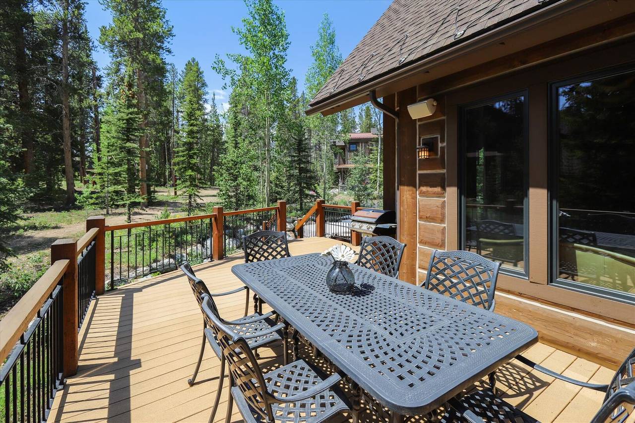 Deck - Shock Hill Retreat - Breckenridge Vacation Rental Deck - Shock Hill Retreat - Breckenridge Vacation Rental