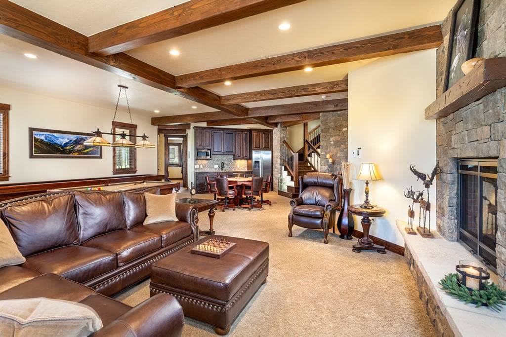 Family Room, Slopeside Manor, Breckenridge Vacation Rental Family Room, Slopeside Manor, Breckenridge Vacation Rental