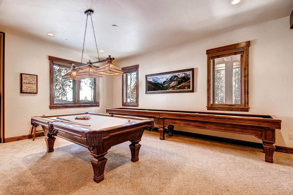 Game Area, Slopeside Manor, Breckenridge Vacation Rental Game Area, Slopeside Manor, Breckenridge Vacation Rental