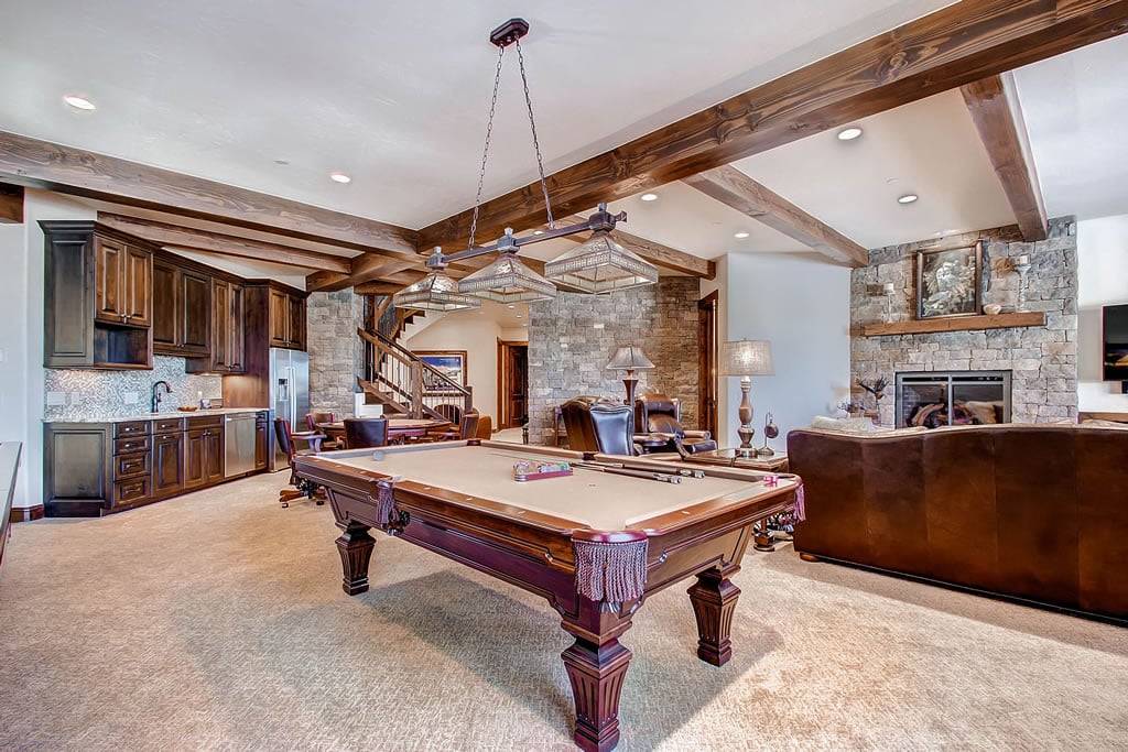 Game Area, Slopeside Manor, Breckenridge Vacation Rental Game Area, Slopeside Manor, Breckenridge Vacation Rental