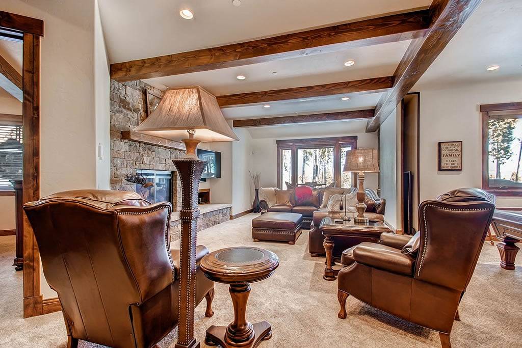 Family Room, Slopeside Manor, Breckenridge Vacation Rental Family Room, Slopeside Manor, Breckenridge Vacation Rental