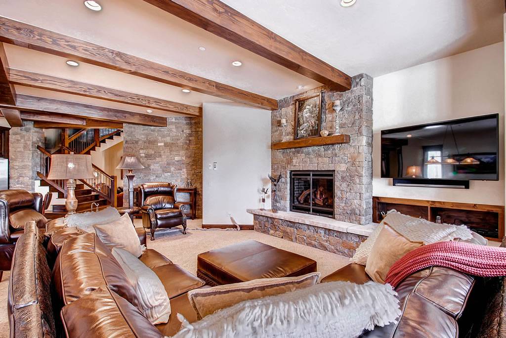 Family Room, Slopeside Manor, Breckenridge Vacation Rental Family Room, Slopeside Manor, Breckenridge Vacation Rental