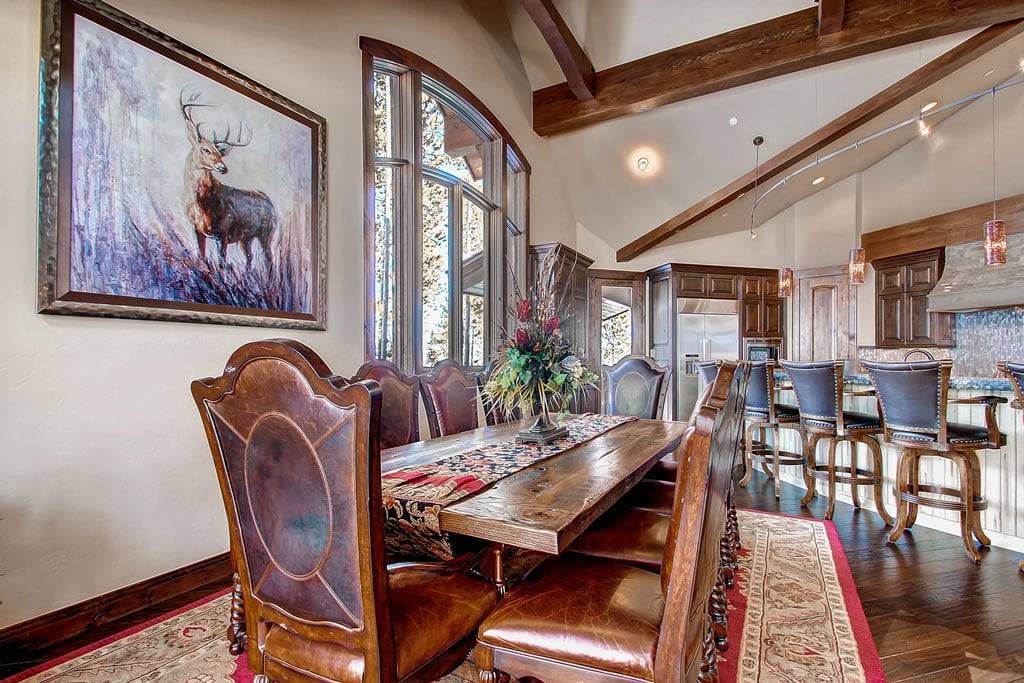 Dining Area, Slopeside Manor, Breckenridge Vacation Rental Dining Area, Slopeside Manor, Breckenridge Vacation Rental