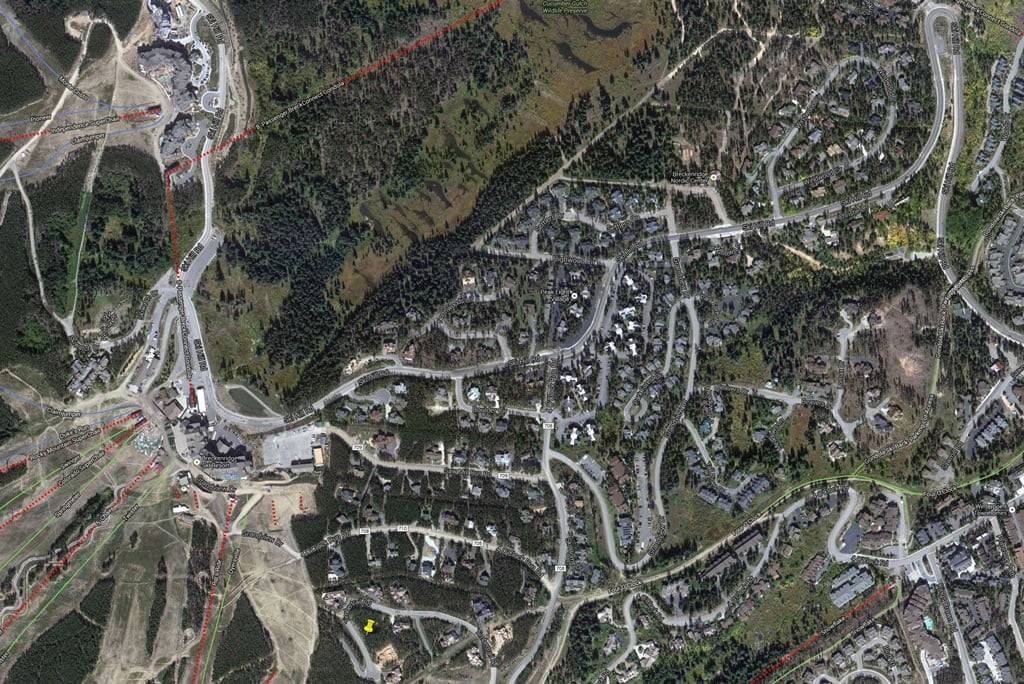 Area Map, Slopeside Manor, Breckenridge Vacation Rental Area Map, Slopeside Manor, Breckenridge Vacation Rental