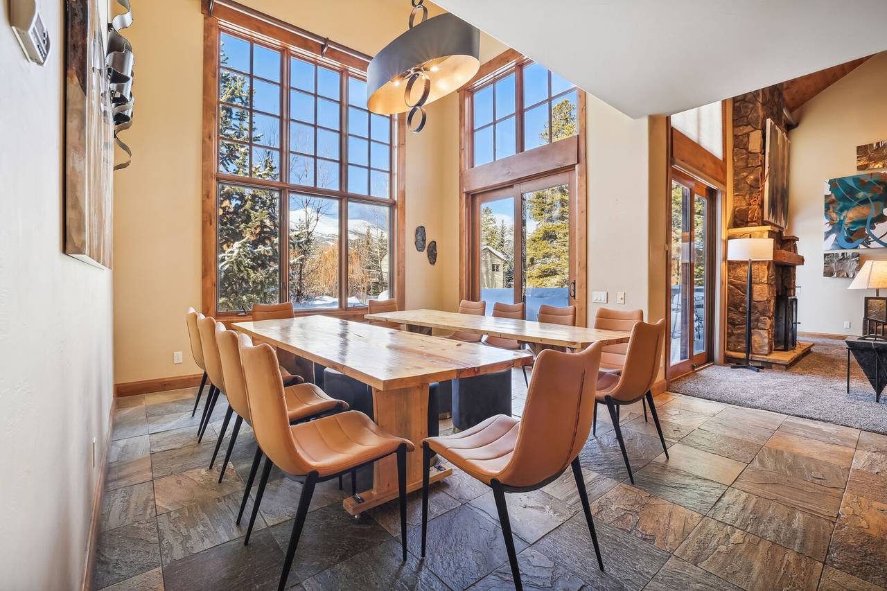 Dining Area, Snow Mansion, Breckenridge Vacation Rental Dining Area, Snow Mansion, Breckenridge Vacation Rental
