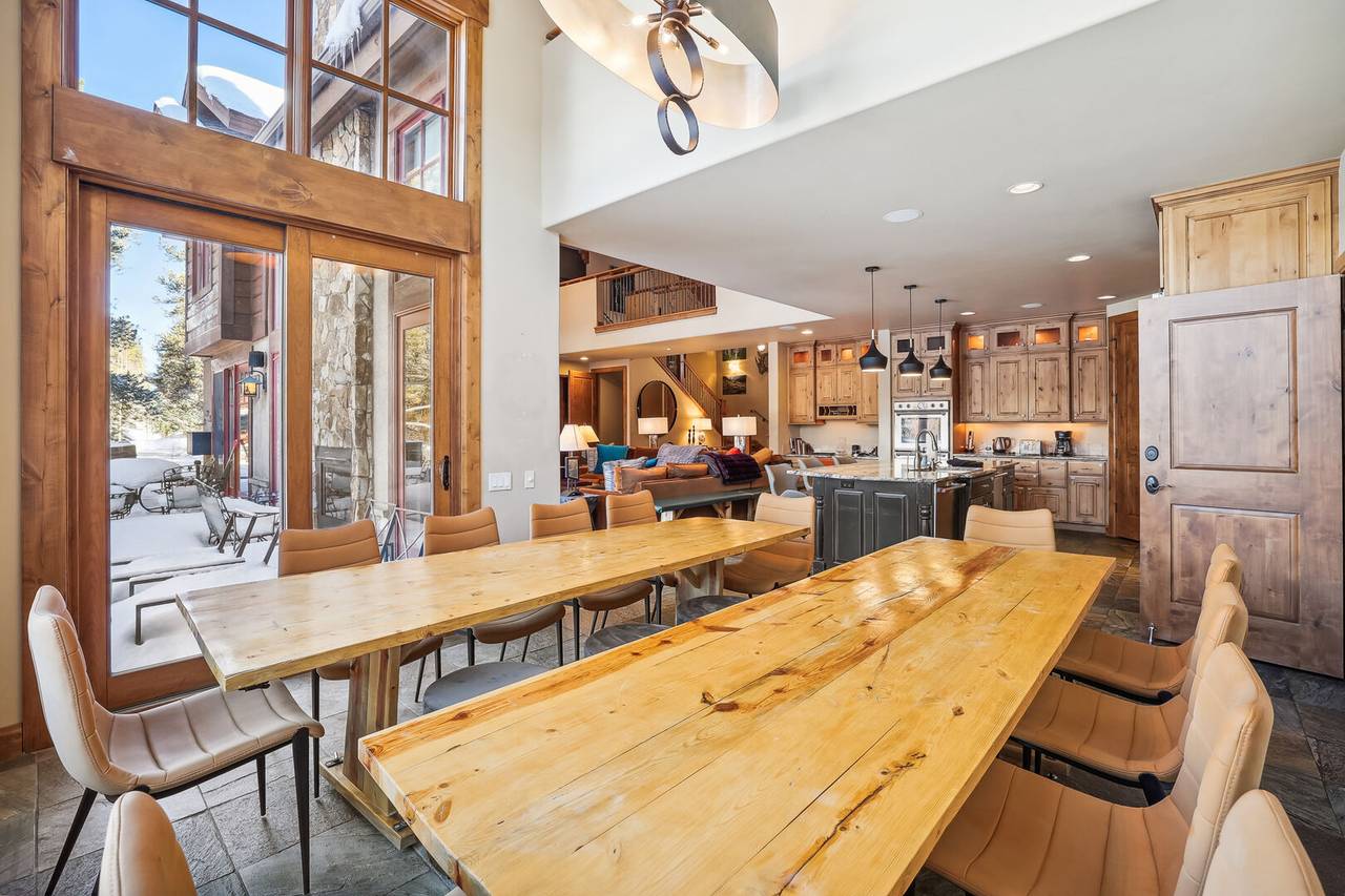 Dining Area, Snow Mansion, Breckenridge Vacation Rental Dining Area, Snow Mansion, Breckenridge Vacation Rental