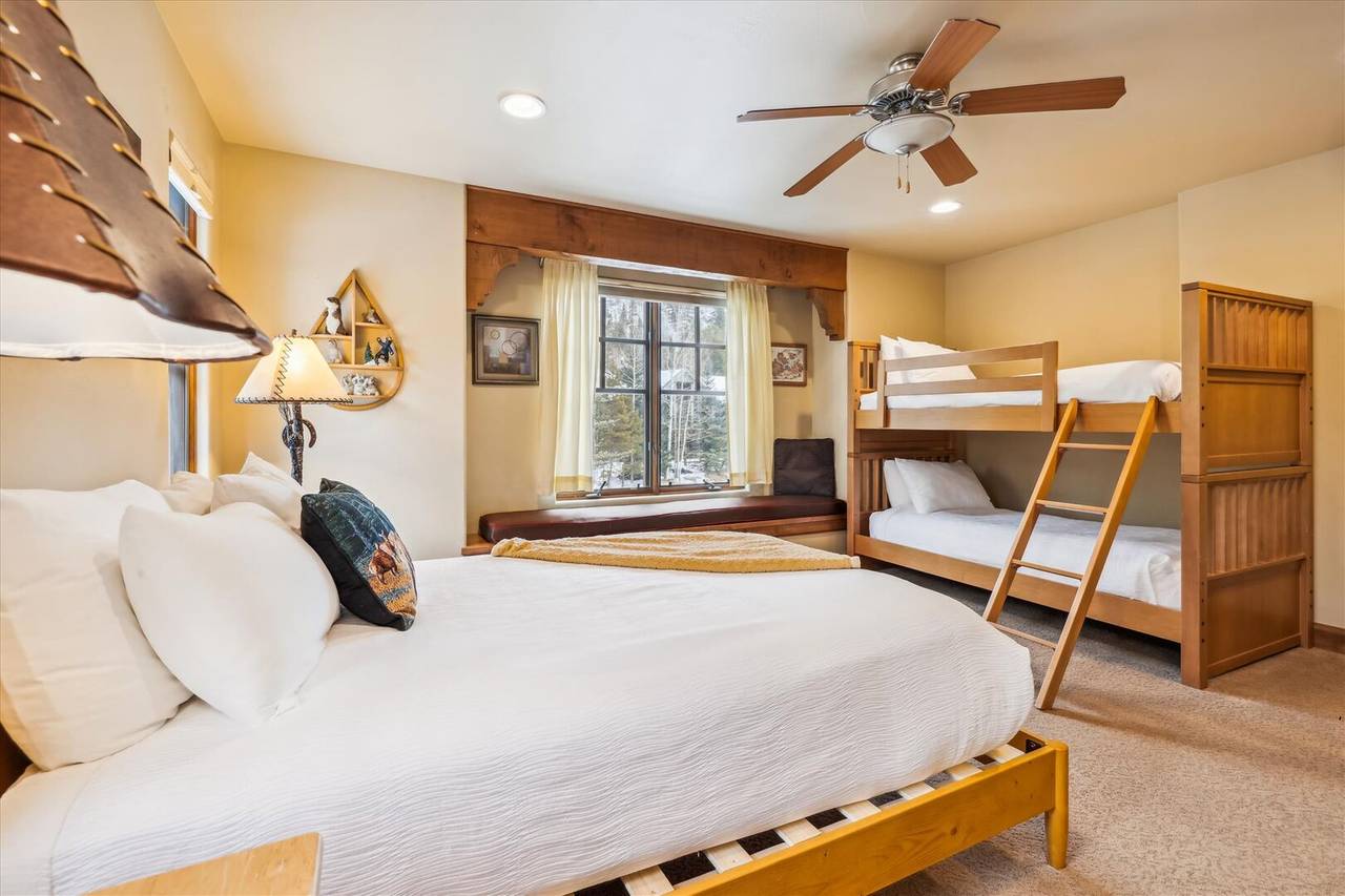 Bedroom, Snow Mansion, Breckenridge Vacation Rental Bedroom, Snow Mansion, Breckenridge Vacation Rental