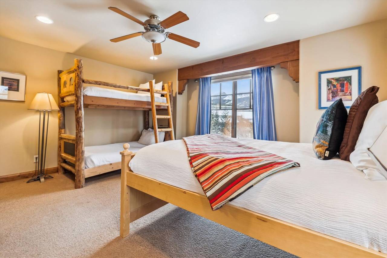 Bedroom, Snow Mansion, Breckenridge Vacation Rental Bedroom, Snow Mansion, Breckenridge Vacation Rental