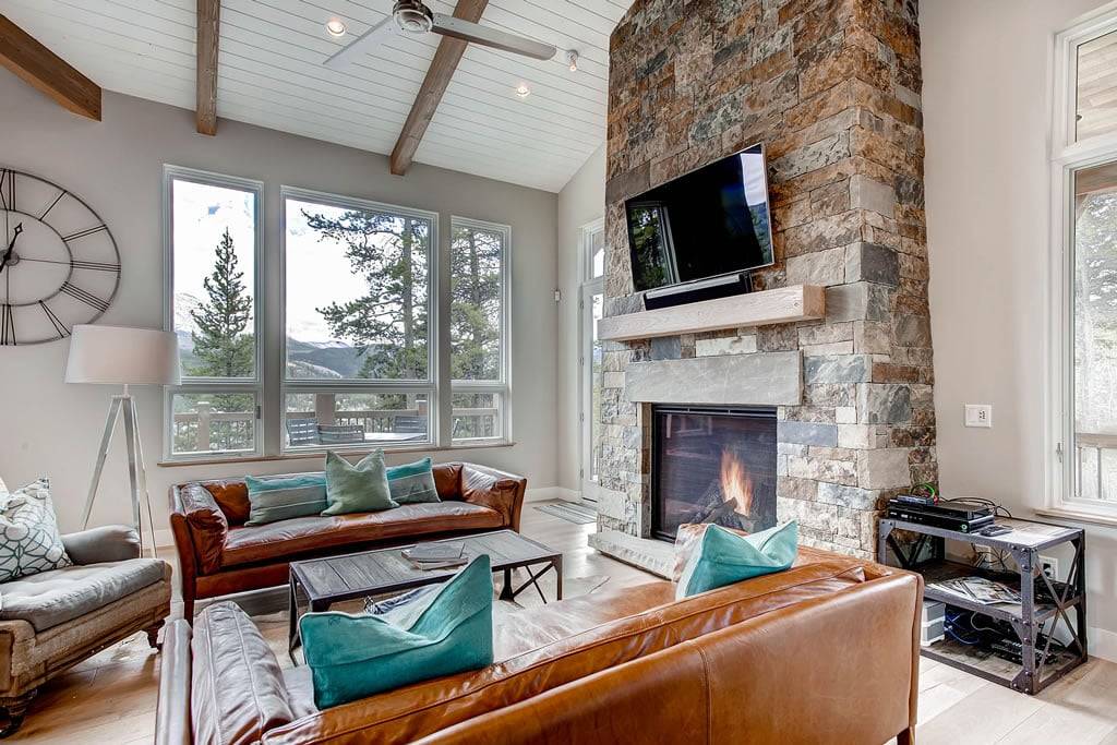 Living Room, Sunrise Ski Haus, Breckenridge Vacation Rental Living Room, Sunrise Ski Haus, Breckenridge Vacation Rental