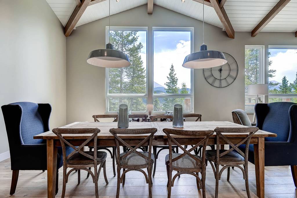 Dining Area, Sunrise Ski Haus, Breckenridge Vacation Rental Dining Area, Sunrise Ski Haus, Breckenridge Vacation Rental