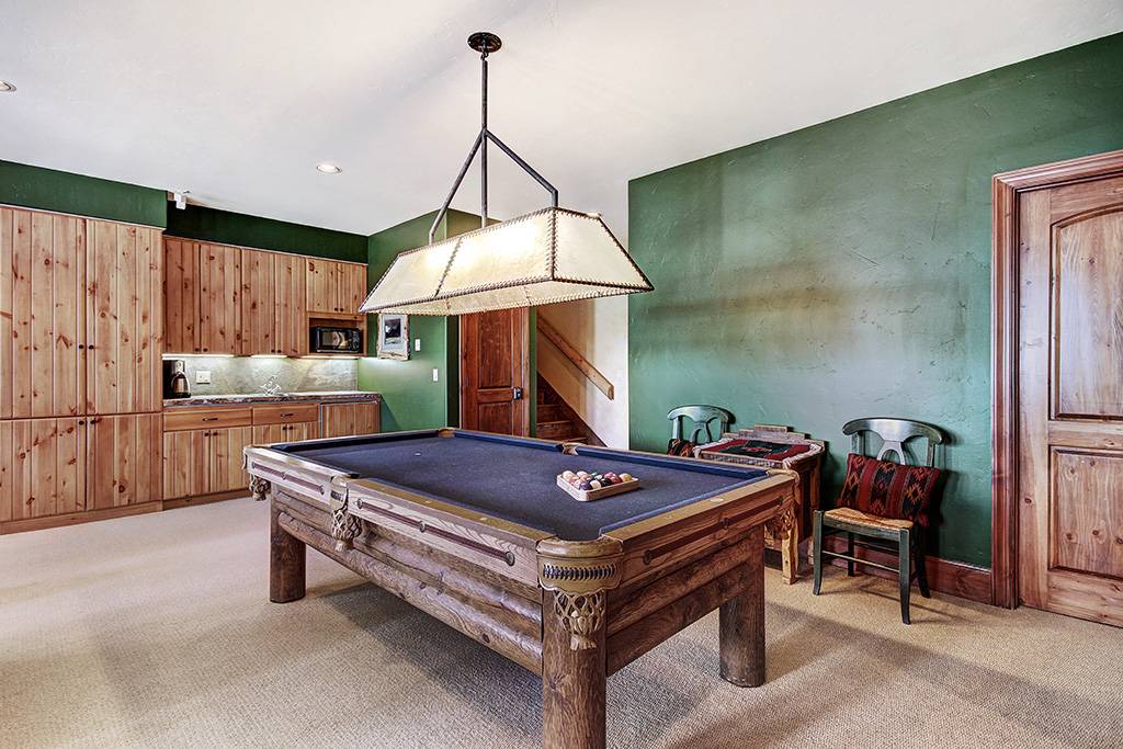 Game Room, Ten Mile Estate, Breckenridge Vacation Rentals Game Room, Ten Mile Estate, Breckenridge Vacation Rentals