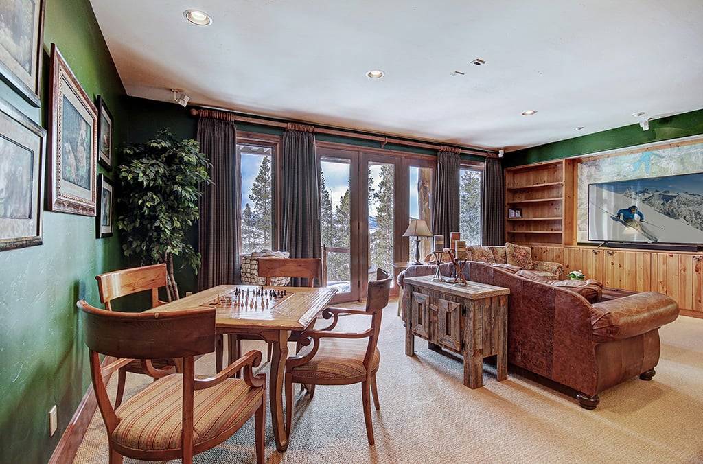 Game Room, Ten Mile Estate, Breckenridge Vacation Rentals Game Room, Ten Mile Estate, Breckenridge Vacation Rentals