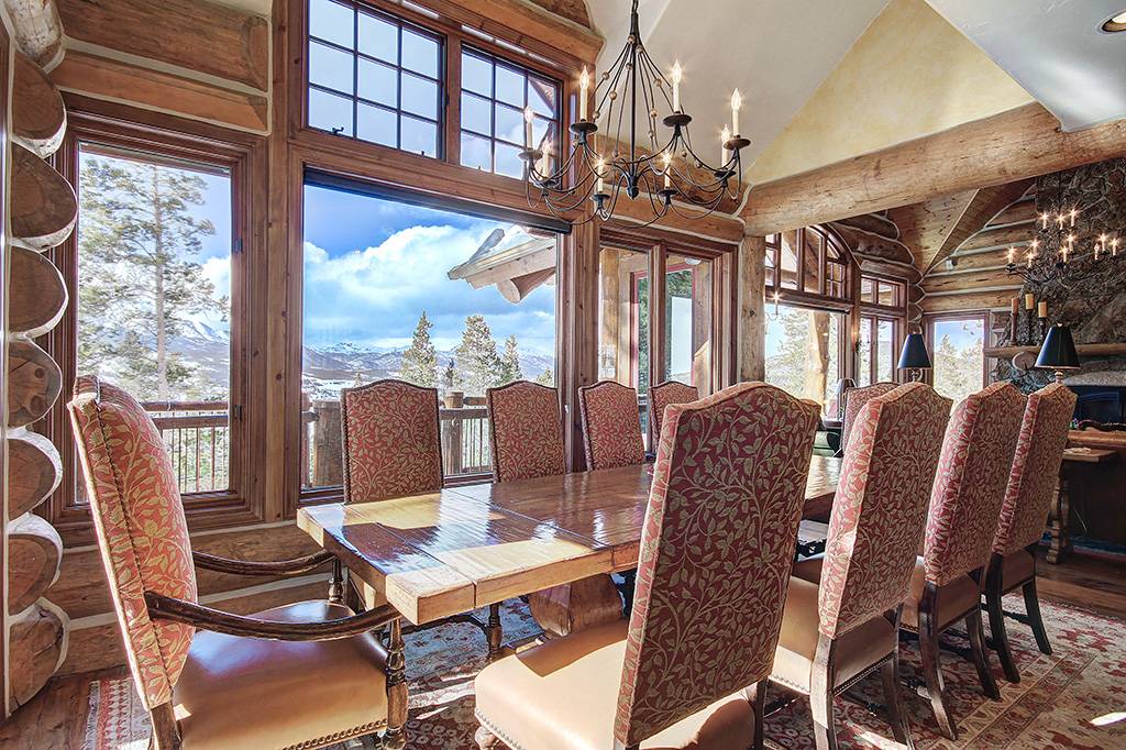 Dining Area, Ten Mile Estate, Breckenridge Vacation Rentals Dining Area, Ten Mile Estate, Breckenridge Vacation Rentals