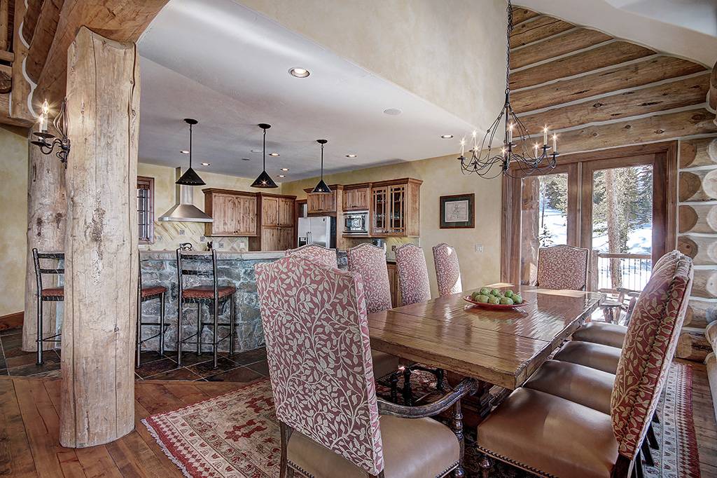 Dining Area, Ten Mile Estate, Breckenridge Vacation Rentals Dining Area, Ten Mile Estate, Breckenridge Vacation Rentals