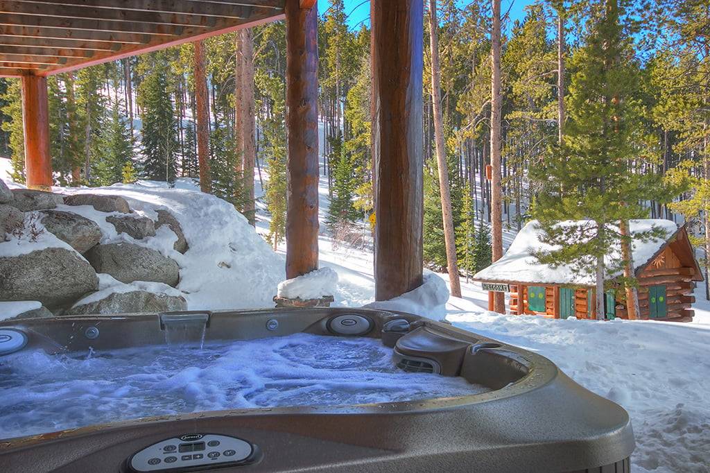 Hot Tub, Ten Mile Estate, Breckenridge Vacation Rentals Hot Tub, Ten Mile Estate, Breckenridge Vacation Rentals