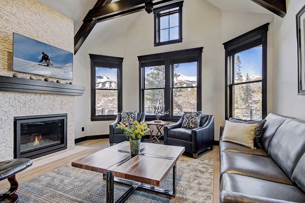 Living Room, The Bogart House, Breckenridge Vacation Rental Living Room, The Bogart House, Breckenridge Vacation Rental