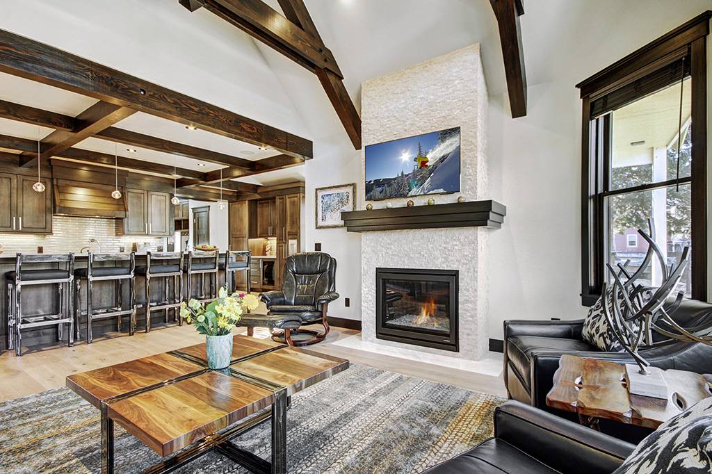 Living Room, The Bogart House, Breckenridge Vacation Rental Living Room, The Bogart House, Breckenridge Vacation Rental