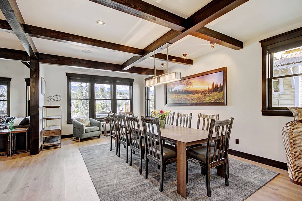 Dining Area, The Bogart House, Breckenridge Vacation Rental Dining Area, The Bogart House, Breckenridge Vacation Rental