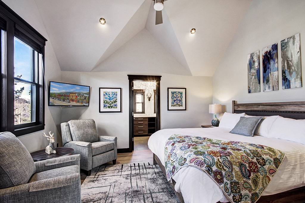 Bedroom, The Bogart House, Breckenridge Vacation Rental Bedroom, The Bogart House, Breckenridge Vacation Rental