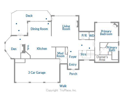 Floorplan, The Great Escape, Breckenridge Vacation Rental Floorplan, The Great Escape, Breckenridge Vacation Rental