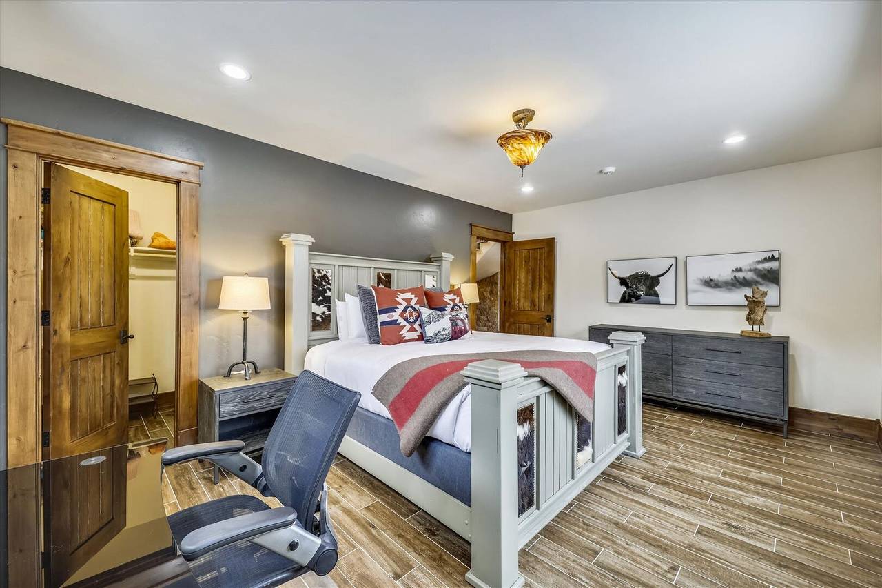 Bedroom, The Great Escape, Breckenridge Vacation Rental Bedroom, The Great Escape, Breckenridge Vacation Rental