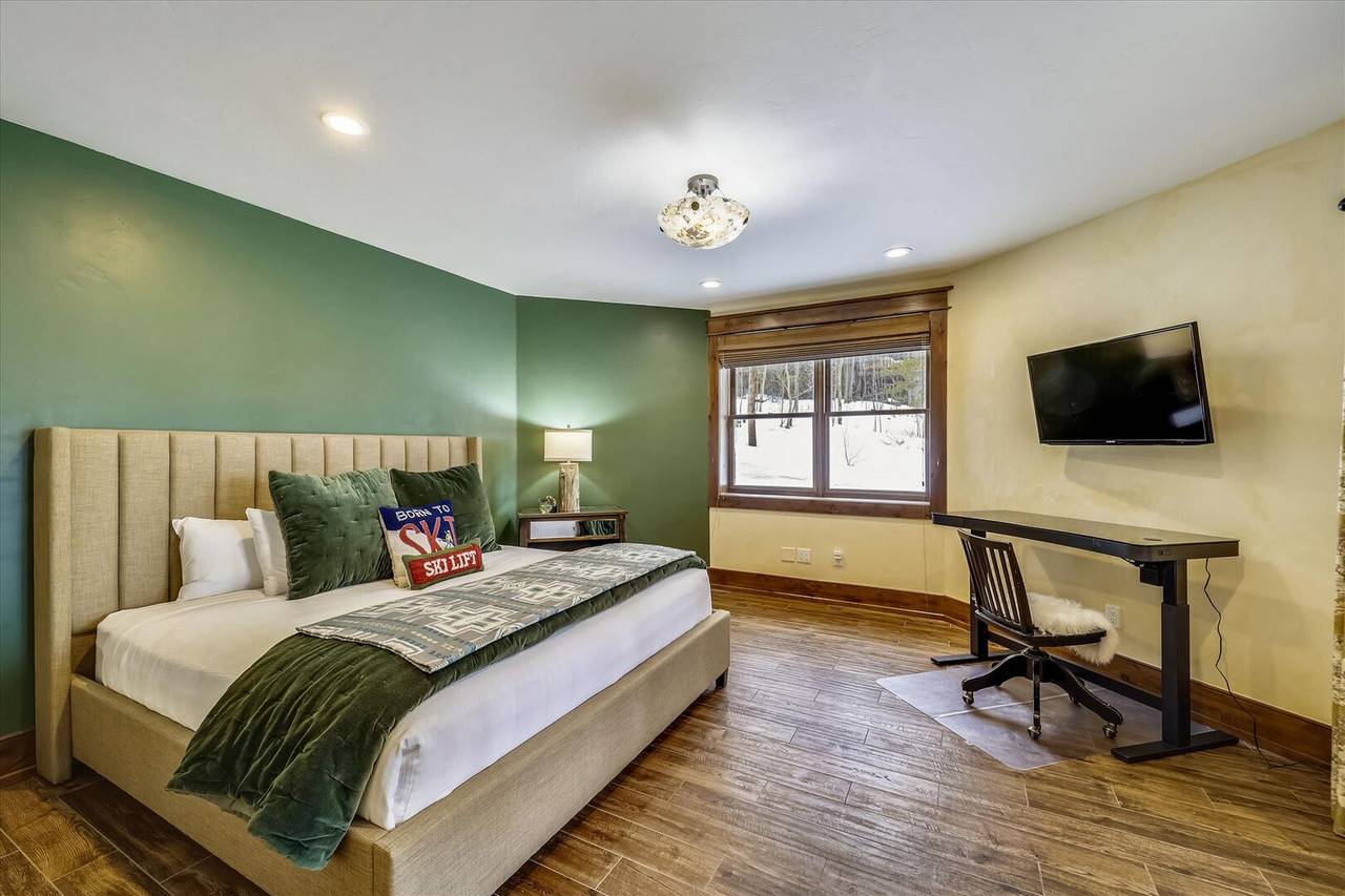 Bedroom, The Great Escape, Breckenridge Vacation Rental Bedroom, The Great Escape, Breckenridge Vacation Rental