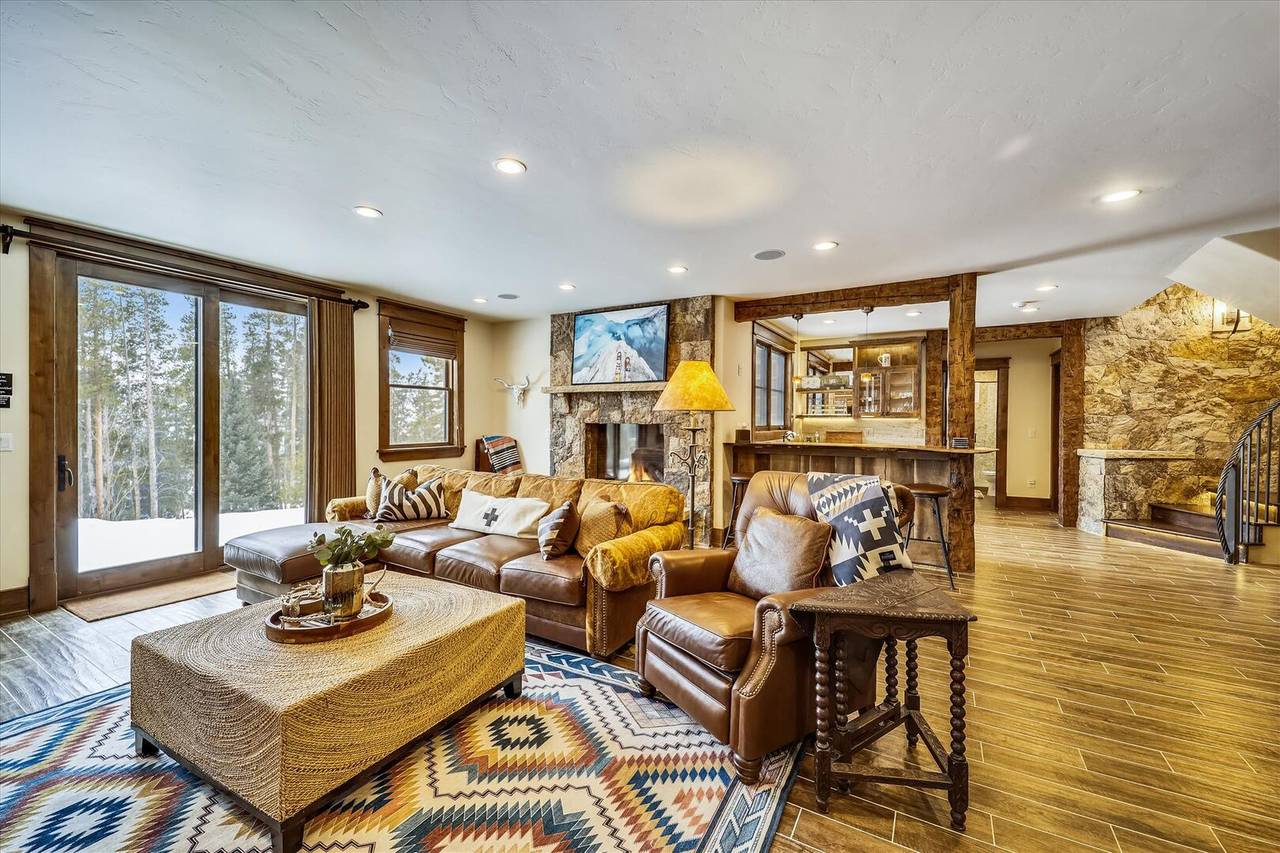 Family Room, The Great Escape, Breckenridge Vacation Rental Family Room, The Great Escape, Breckenridge Vacation Rental