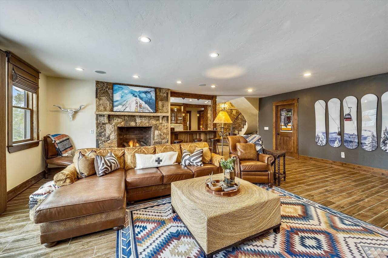 Family Room, The Great Escape, Breckenridge Vacation Rental Family Room, The Great Escape, Breckenridge Vacation Rental