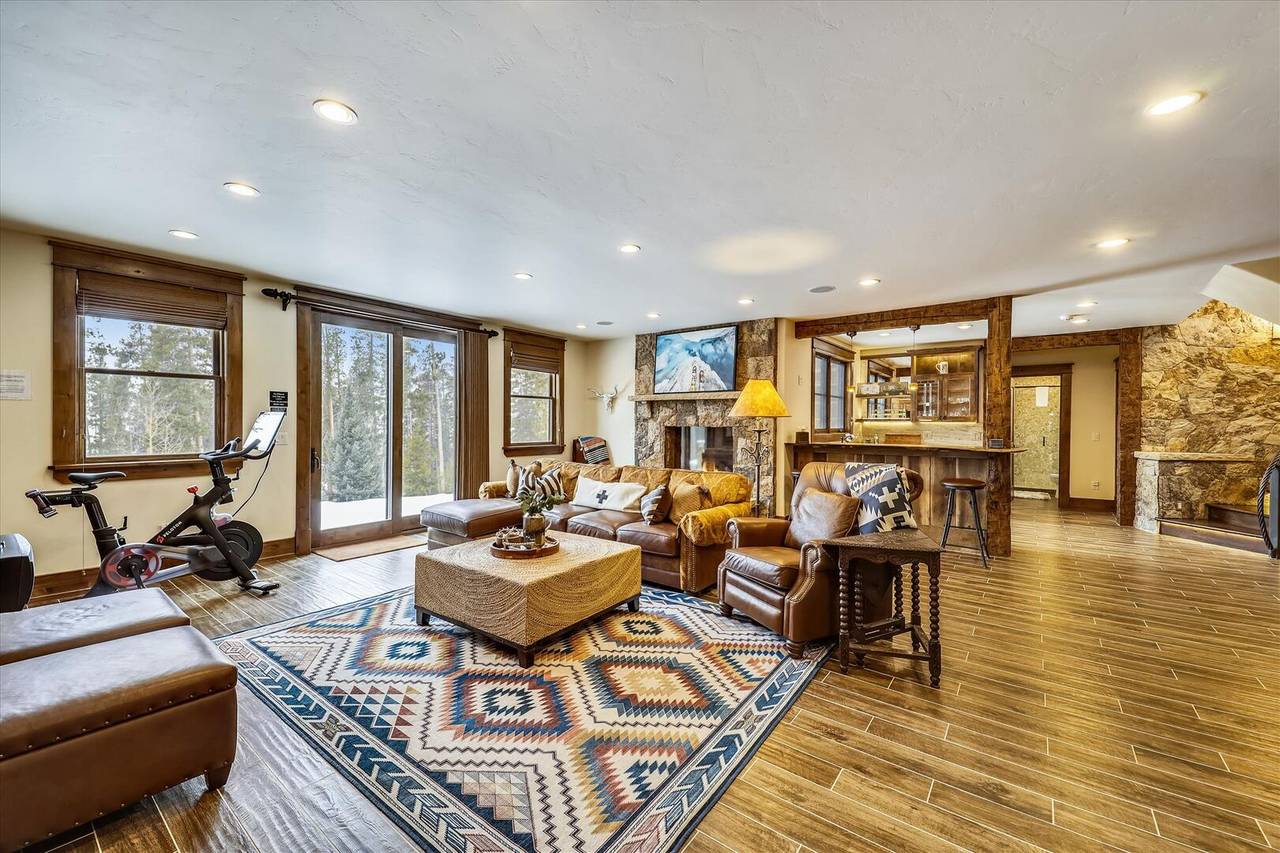 Family Room, The Great Escape, Breckenridge Vacation Rental Family Room, The Great Escape, Breckenridge Vacation Rental