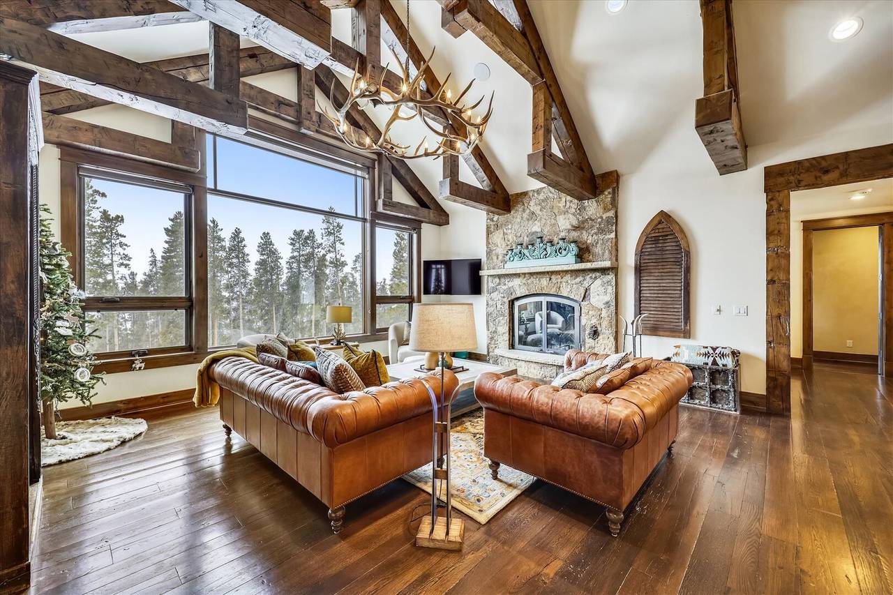 Living Room, The Great Escape, Breckenridge Vacation Rental Living Room, The Great Escape, Breckenridge Vacation Rental