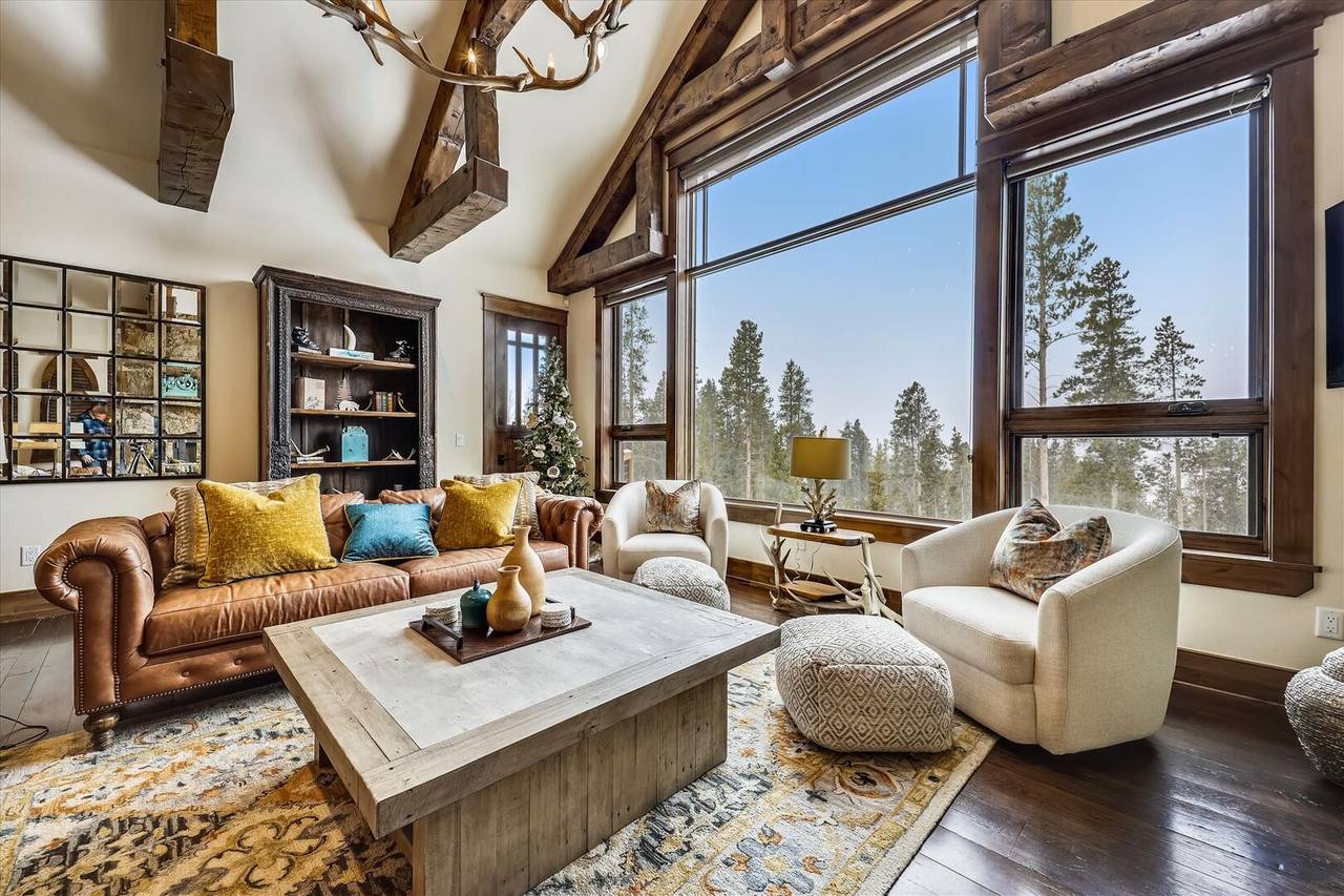 Living Room, The Great Escape, Breckenridge Vacation Rental Living Room, The Great Escape, Breckenridge Vacation Rental