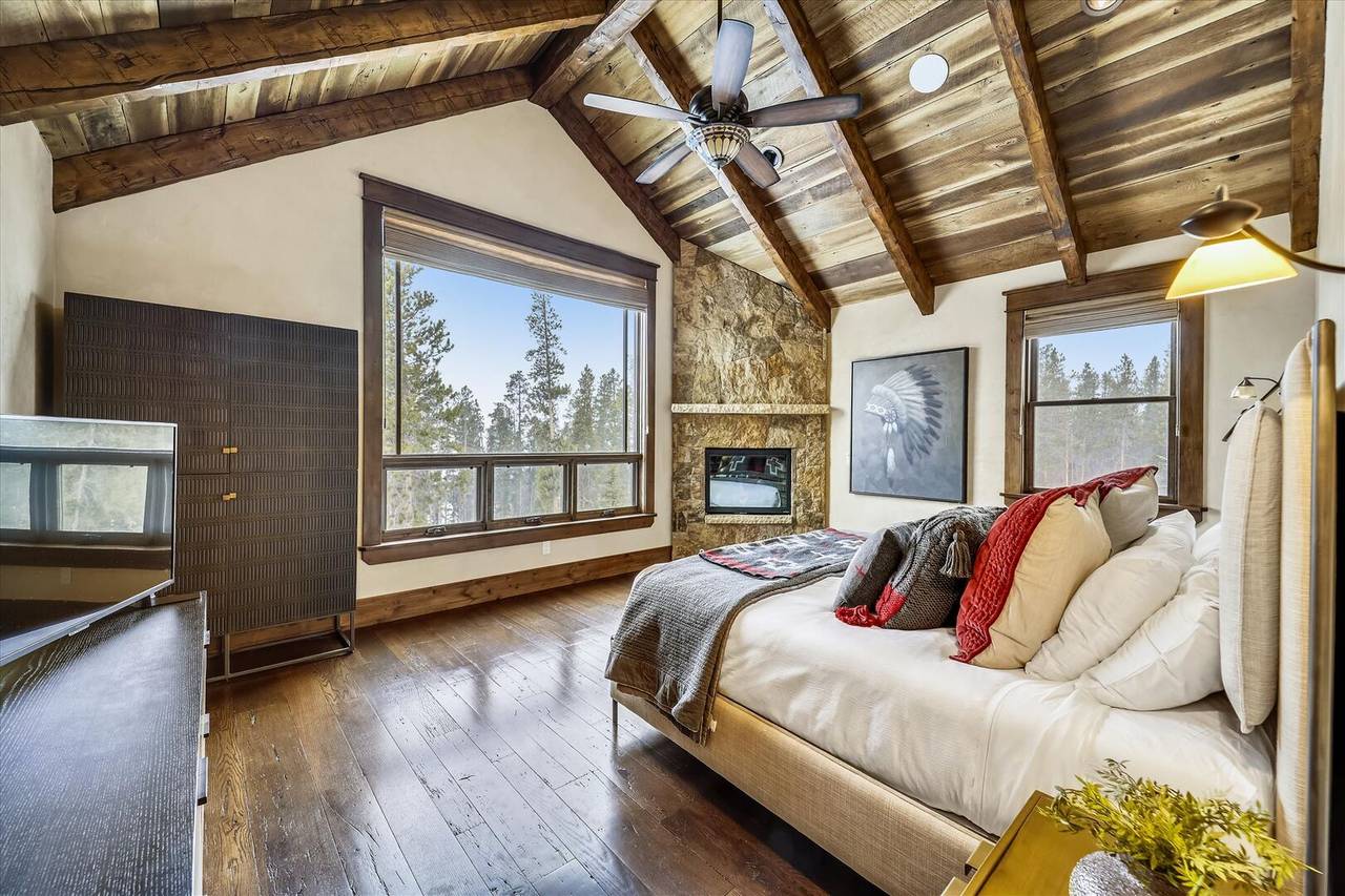 Bedroom, The Great Escape, Breckenridge Vacation Rental Bedroom, The Great Escape, Breckenridge Vacation Rental