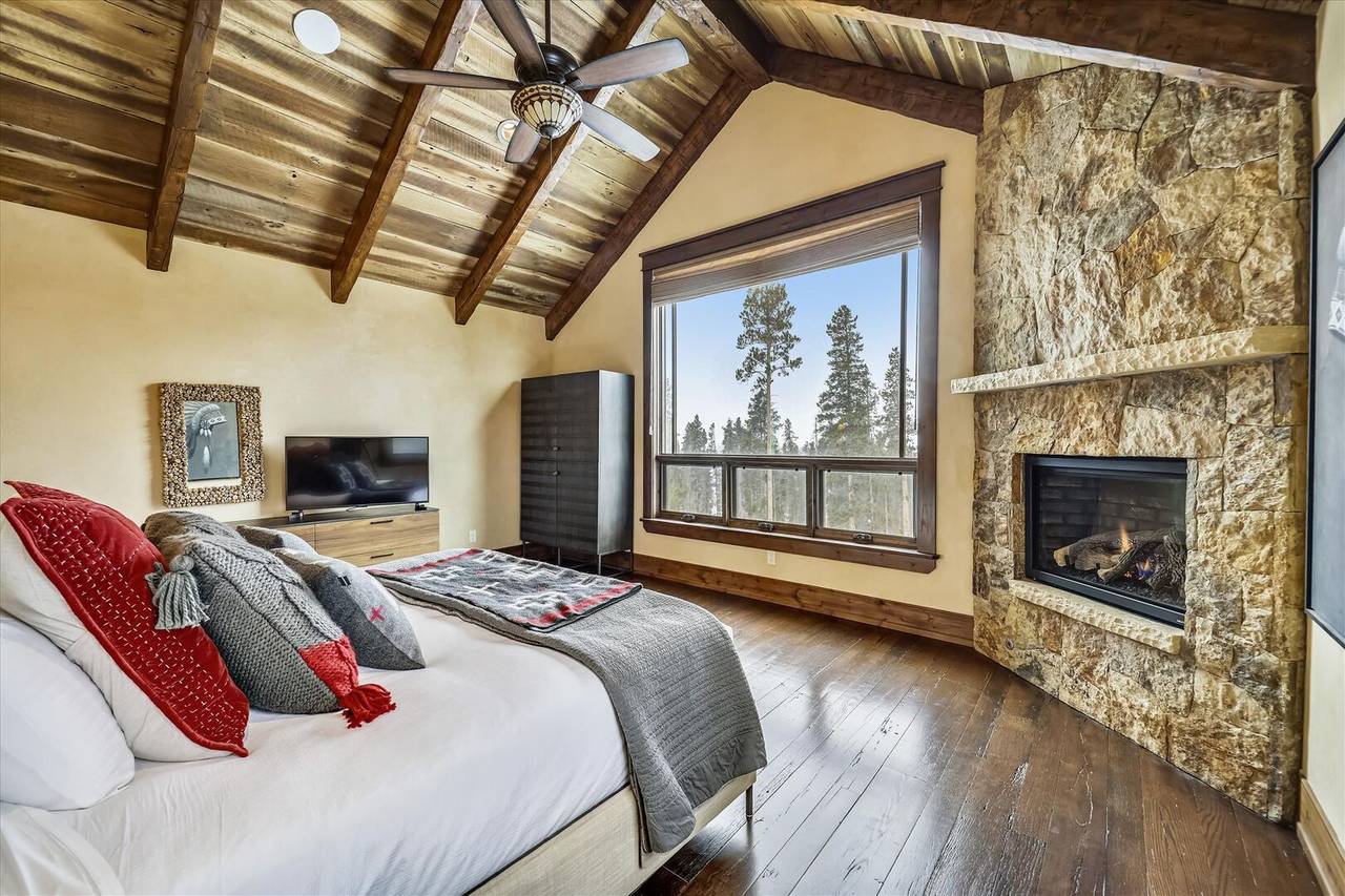 Bedroom, The Great Escape, Breckenridge Vacation Rental Bedroom, The Great Escape, Breckenridge Vacation Rental