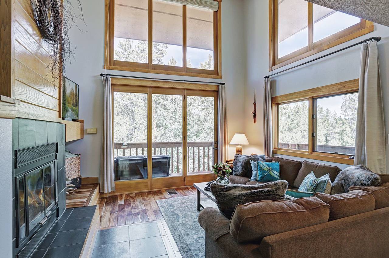 Living Room, Sophie's Chalet, Breckenridge Vacation Rental Living Room, Sophie's Chalet, Breckenridge Vacation Rental