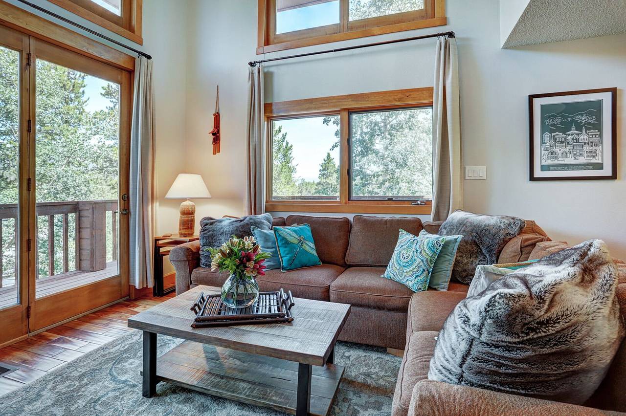 Living Room, Sophie's Chalet, Breckenridge Vacation Rental Living Room, Sophie's Chalet, Breckenridge Vacation Rental