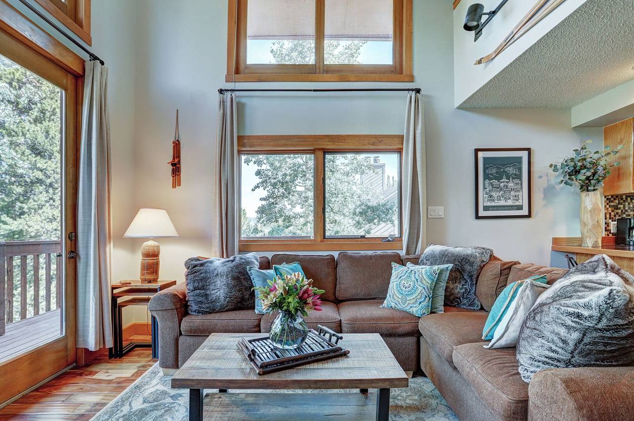 Living Room, Sophie's Chalet, Breckenridge Vacation Rental Living Room, Sophie's Chalet, Breckenridge Vacation Rental