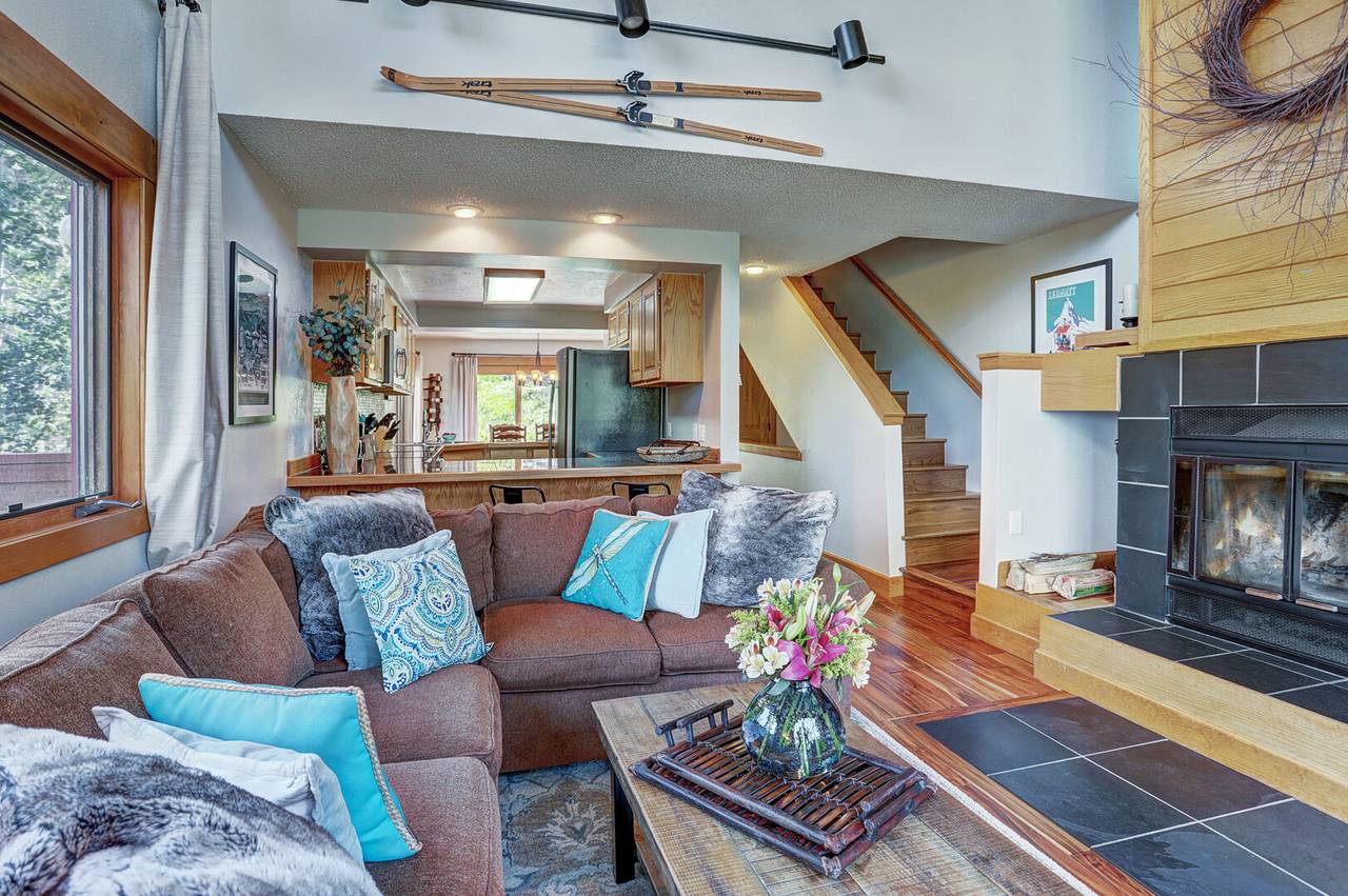 Living Room, Sophie's Chalet, Breckenridge Vacation Rental Living Room, Sophie's Chalet, Breckenridge Vacation Rental