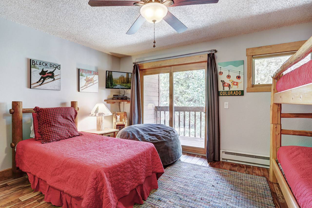 Bedroom, Sophie's Chalet, Breckenridge Vacation Rental Bedroom, Sophie's Chalet, Breckenridge Vacation Rental