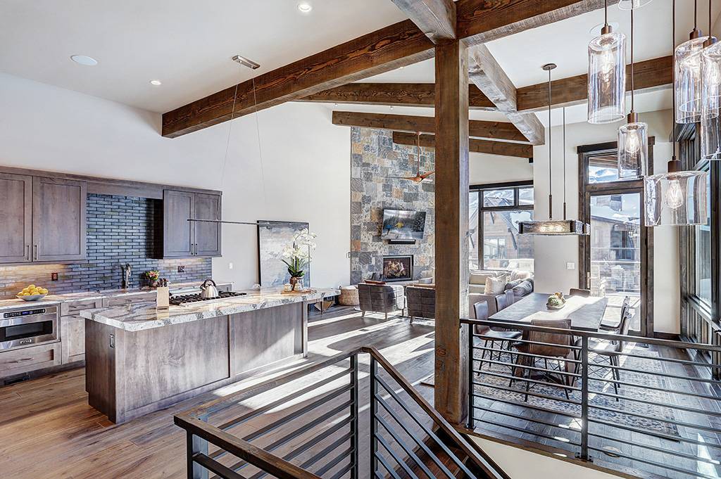 Kitchen and Living Room, Wintours Leap, Breckenridge Vacation Rental Kitchen and Living Room, Wintours Leap, Breckenridge Vacation Rental