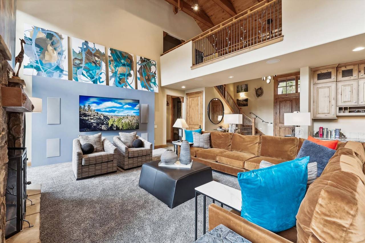 Living Room, Snow Mansion, Breckenridge Vacation Rental Living Room, Snow Mansion, Breckenridge Vacation Rental