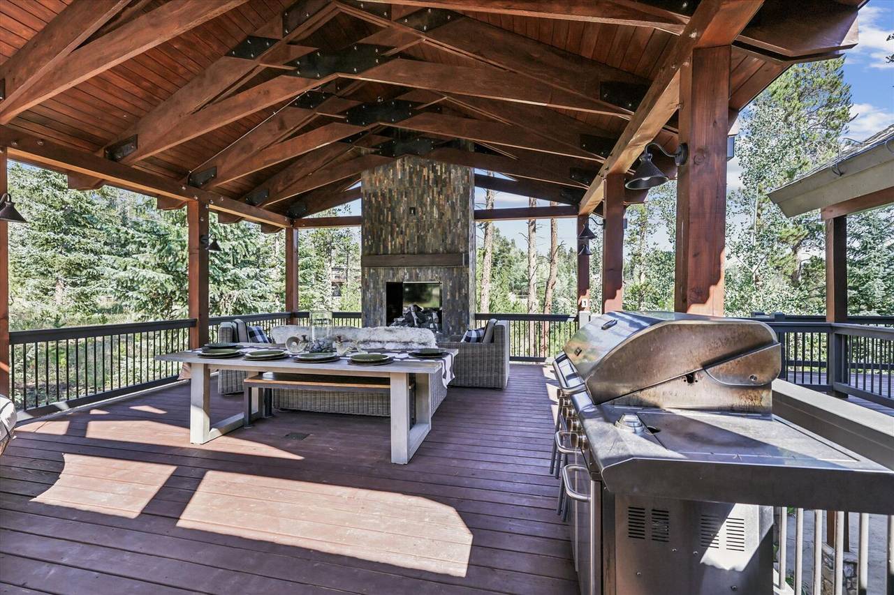 Outdoor Living Space - Pine Needle Lodge - Breckenridge Vacation Rental Outdoor Living Space - Pine Needle Lodge - Breckenridge Vacation Rental