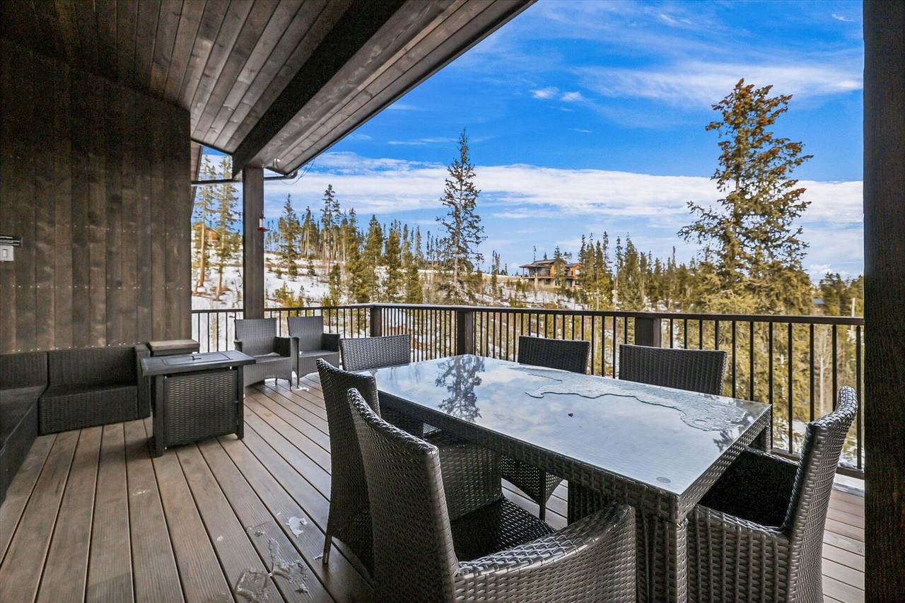 Deck/Patio - Barton Creek Vista Breckenridge Vacation Rental Deck/Patio - Barton Creek Vista Breckenridge Vacation Rental