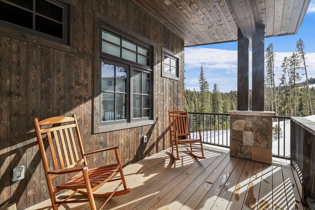 Deck/Patio - Barton Creek Vista Breckenridge Vacation Rental Deck/Patio - Barton Creek Vista Breckenridge Vacation Rental