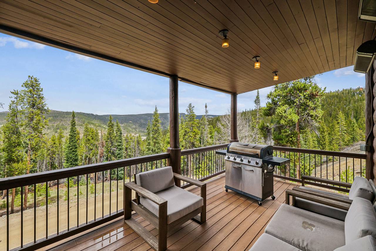 Deck, Swift Getaway, Breckenridge Vacation Rental Deck, Swift Getaway, Breckenridge Vacation Rental