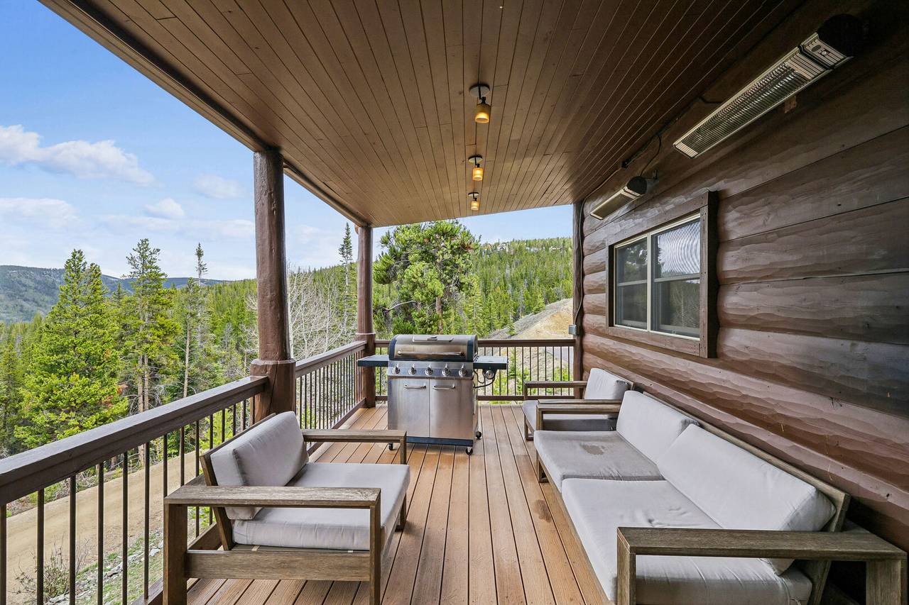 Deck, Swift Getaway, Breckenridge Vacation Rental Deck, Swift Getaway, Breckenridge Vacation Rental