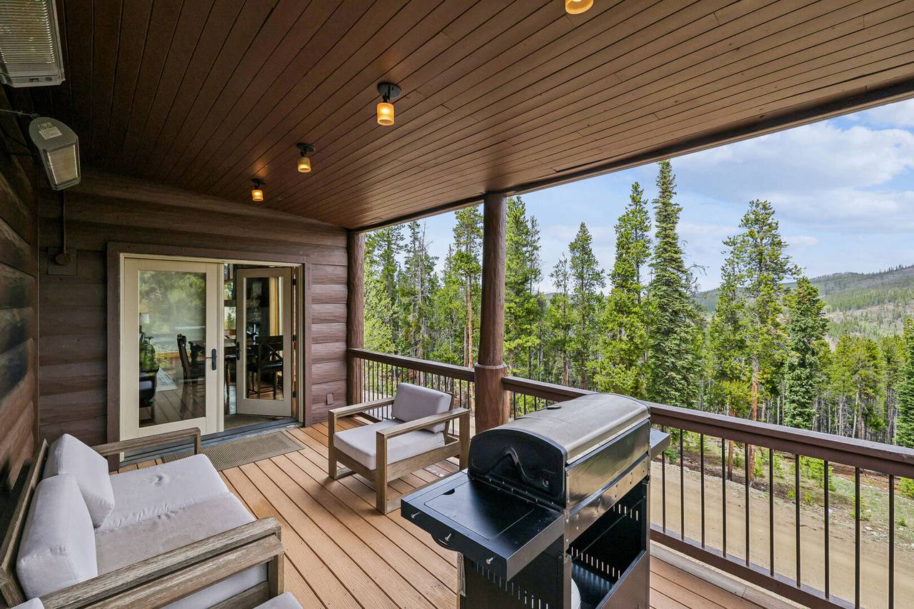 Deck, Swift Getaway, Breckenridge Vacation Rental Deck, Swift Getaway, Breckenridge Vacation Rental