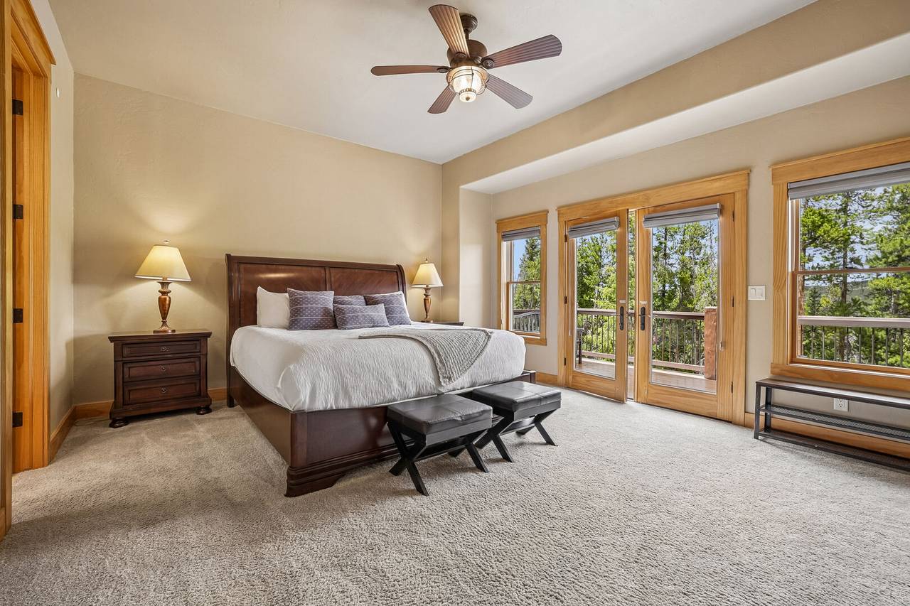Bedroom, Swift Getaway, Breckenridge Vacation Rental Bedroom, Swift Getaway, Breckenridge Vacation Rental